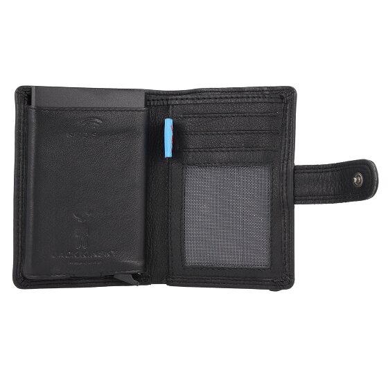 Jack Kinsky Brisbane Portemonnee RFID-bescherming Leer 7.5 cm