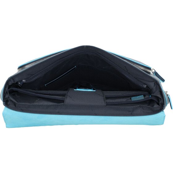 Piquadro Blue Square Briefcase II Leather 40 cm Laptopcompartiment