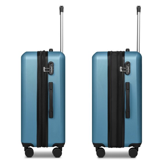 Check.In Paradise 2.0 4 wielen Trolley M 68 cm met uitbreidingsplooi