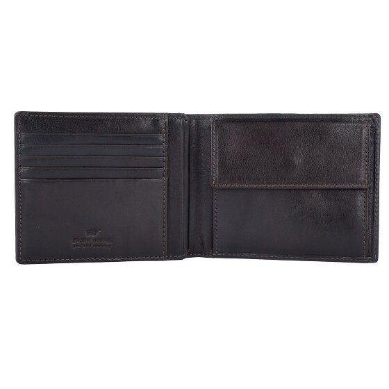 Braun Büffel Arezzo Portemonnee RFID Leer 12 cm