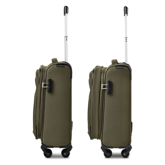 Wenger Beaumont 4 wielen Cabinewagen S 54 cm met uitbreidingsplooi