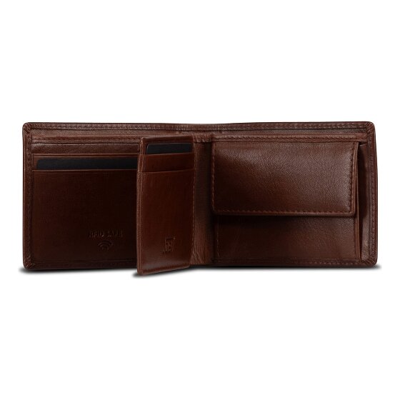 Jost Vardo Portemonnee RFID-bescherming Leer 10.5 cm