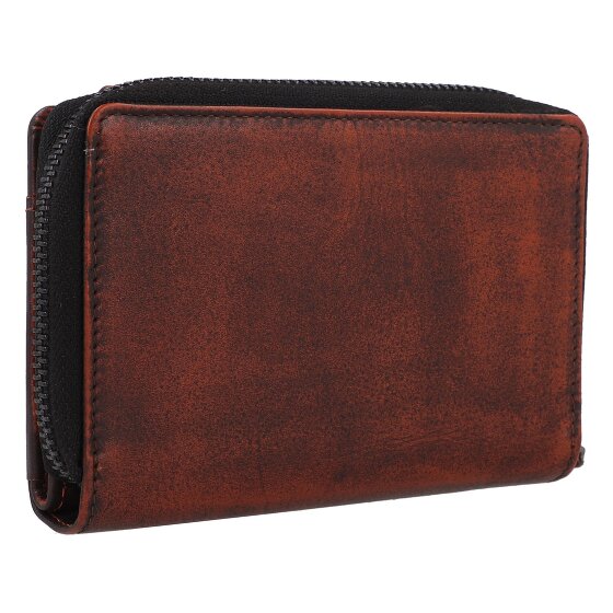 Greenburry Destressed Portemonnee RFID-bescherming Leer 13.5 cm