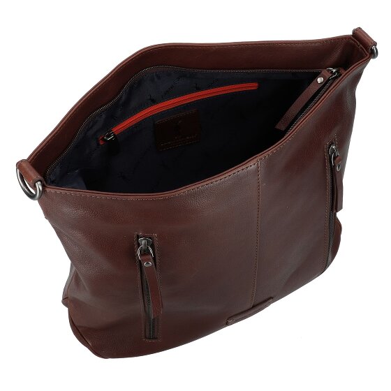 Jack Kinsky Schoudertas Leer 33 cm