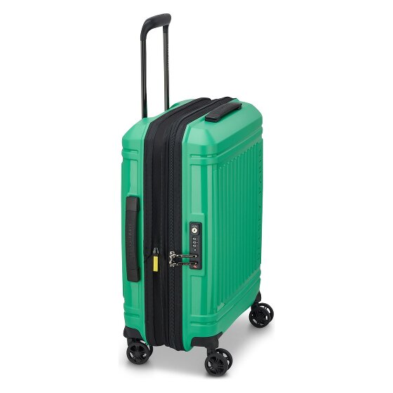 Delsey Paris Lutece Se 4 wielen Cabinewagen 55 cm met uitbreidingsplooi