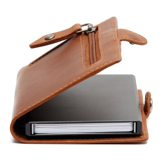 The Chesterfield Brand Lagos Kredietkaart etui RFID-bescherming Leer 6.5 cm