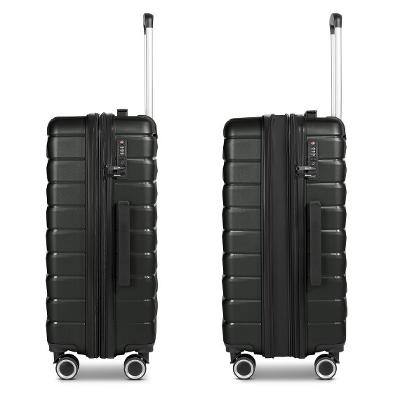 Bench Paris 4 wielen Trolley M 66 cm met uitbreidingsplooi