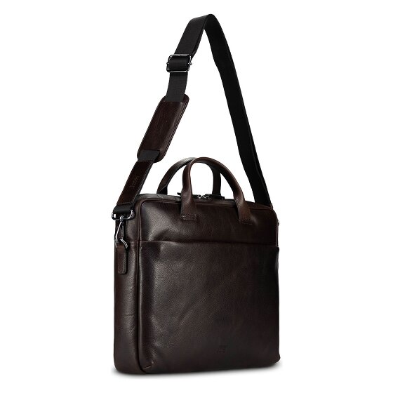 Jost London Aktentas Leder 38 cm Laptopvak