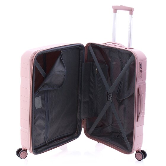 Gladiator 3800 4 wielen Trolley 67 cm met uitbreidingsplooi