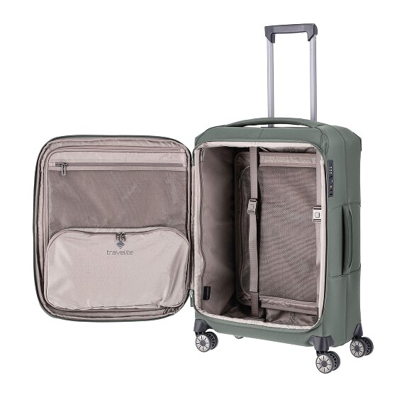 Travelite Priima 4 wielen Trolley 68 cm met uitbreidingsplooi