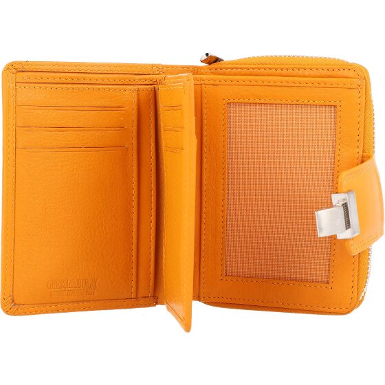 Greenburry Sponsachtig portefeuille leer 9,5 cm