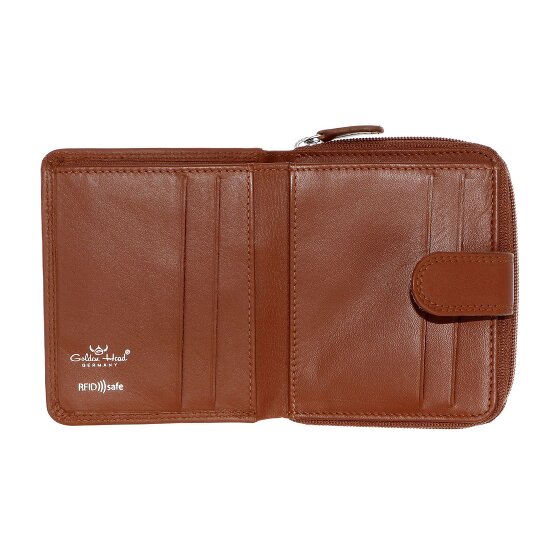 Golden Head Polo Portemonnee RFID-bescherming Leder 10.5 cm