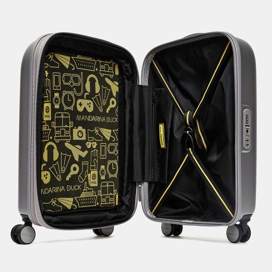 Mandarina Duck Logoduck 4-wiel trolley 55 cm