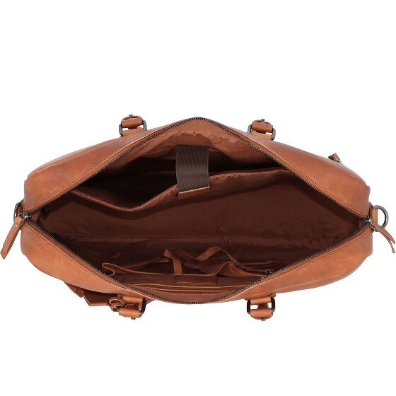 Burkely Antieke Avery aktetas Leer 46 cm Laptopcompartiment