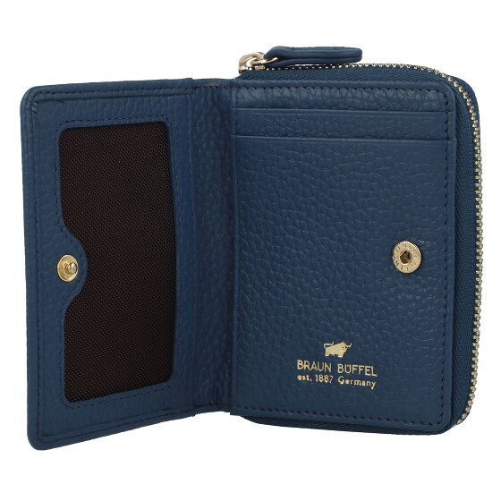 Braun Büffel Asti Portemonnee Leer 10 cm