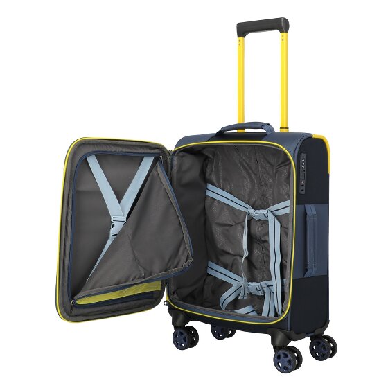 Travelite Color Craze 4 wielen Cabinewagen S 55 cm