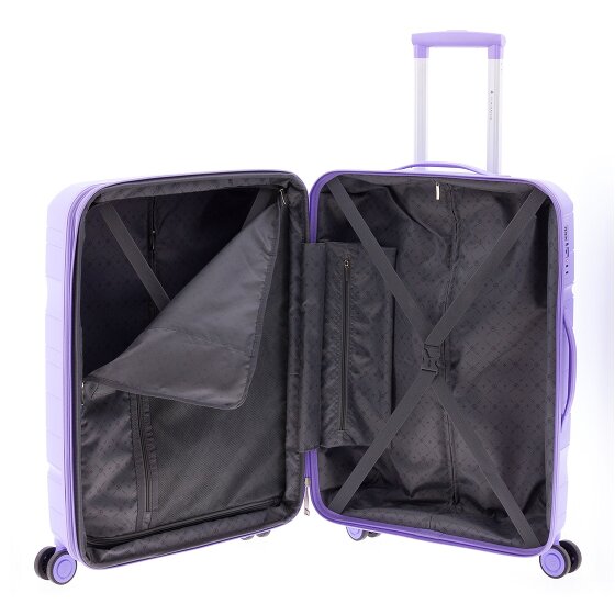 Gladiator 3800 4 wielen Trolley 67 cm met uitbreidingsplooi