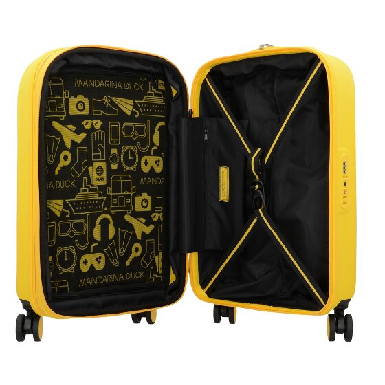 Mandarina Duck Logoduck 4-wielige huttentrolley 56 cm