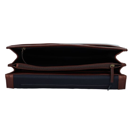 Leonhard Heyden Cambridge Aktetas Leder 40 cm Laptopcompartiment