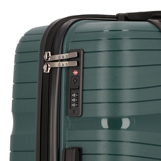 d&n Travel Line 4300 4 wielen Kofferset 3-delig
