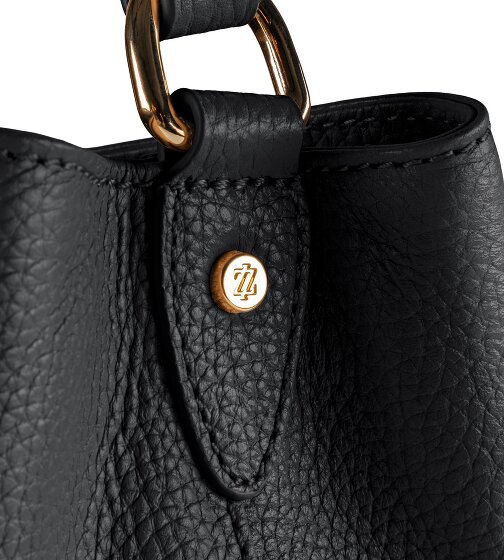 Lazarotti Bologna leeren crossbody-buideltas, leer, 25 cm