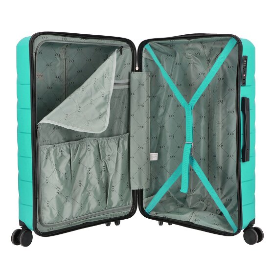 d&n Travel Line 4100 4 wielen Trolley L 74 cm