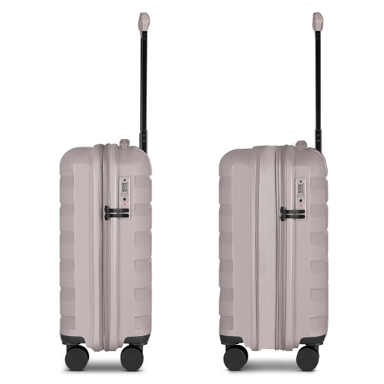 d&n South Dakota 4 wielen Cabinewagen S 55 cm met uitbreidingsplooi d&n South Dakota 4 wielen Cabinewagen S 55 cm met uitbreidingsplooi