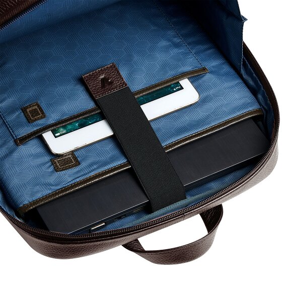 Roncato Alaska Zakelijke rugzak RFID-bescherming Leer 42 cm Laptop compartiment