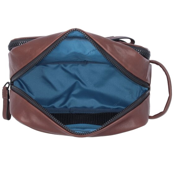 Piquadro Harper Toilettas Leer 23 cm