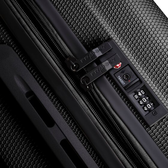 Franky Munich 4.0 4-wiel kofferset, 3-delig met stretchvouw