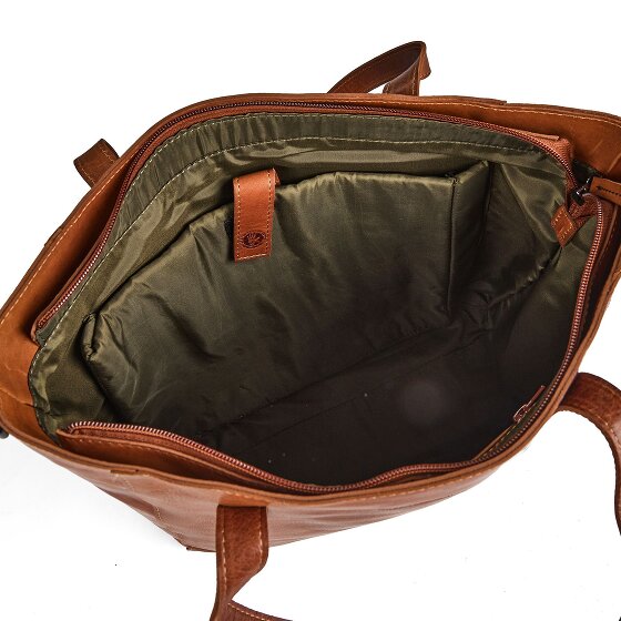 Greenburry Newport Schoudertas Leder 33 cm Laptopvak