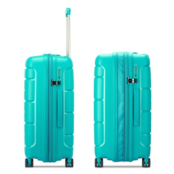 MODO by Roncato Starlight 3.0 4 wielen Trolley 66 cm met uitbreidingsplooi