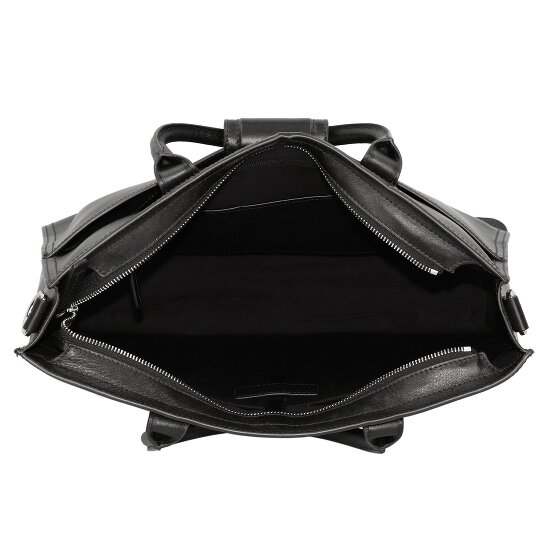 The Bridge Dante Koffer Leer 40 cm Laptop compartiment
