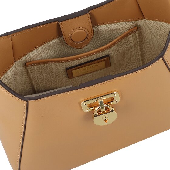 Lauren Ralph Lauren Tanner Mini tas Schoudertas Leer 16 cm