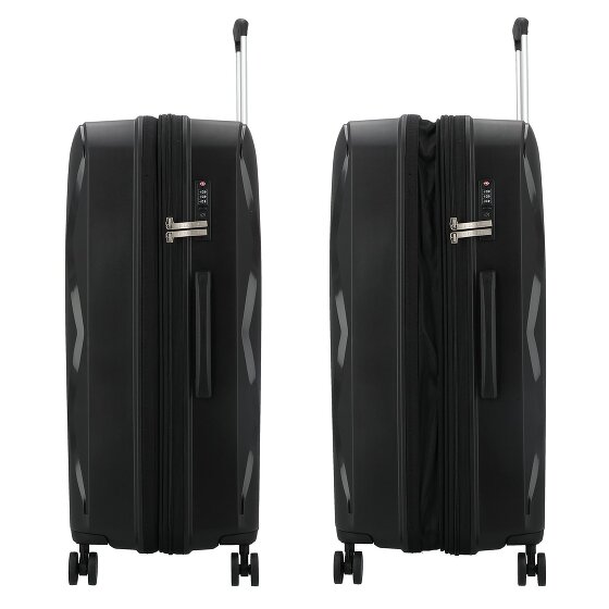 Gabol Infinity 4 wielen Trolley L 75 cm met uitbreidingsplooi