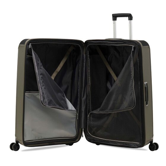 Eminent Aegis 4 wielen Trolley L 78 cm met uitbreidingsplooi