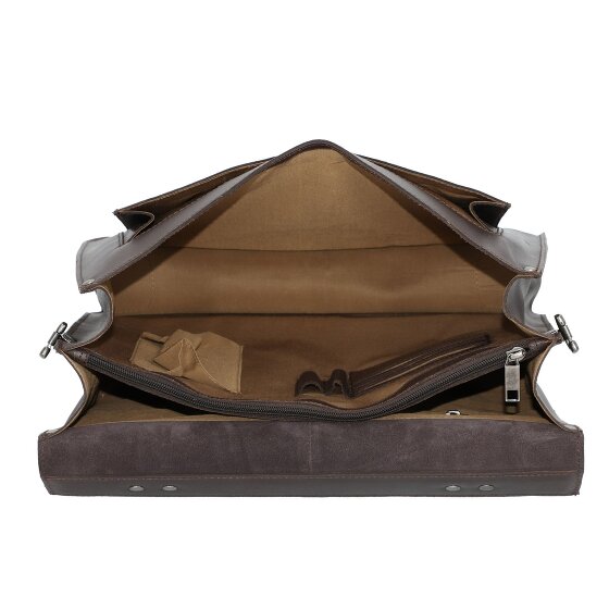 Burkely Vintage Scott aktetas leer 38 cm