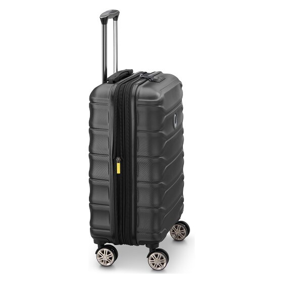 Delsey Paris Meteor-kofferset met 4 wielen, maten S en L, met uitbreidingsplooi