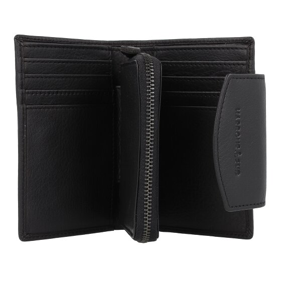 Harbour 2nd Just Pure Portemonnee RFID-bescherming Leer 13 cm