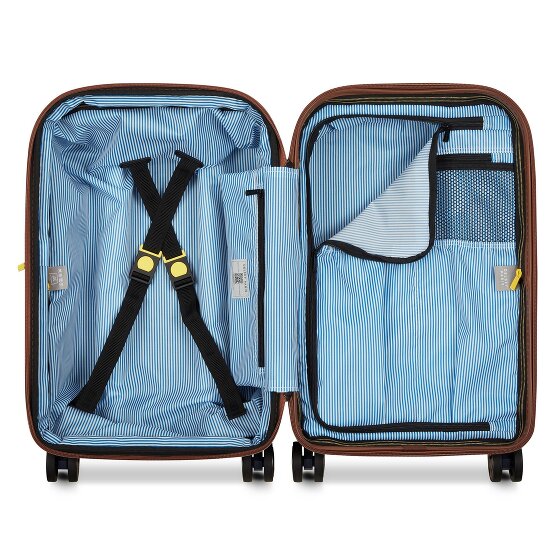 Delsey Paris Carrousel 2 4 wielen Cabinewagen 55 cm met uitbreidingsplooi