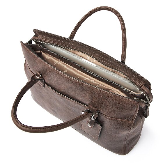 Castelijn & Beerens Carisma Shopper Tas RFID-bescherming Leer 41 cm Laptop compartiment
