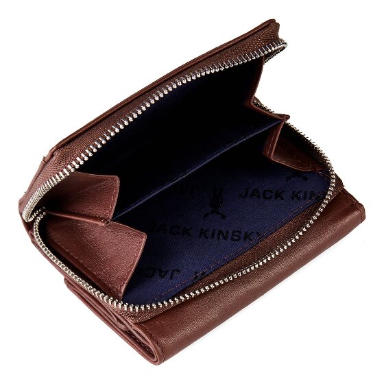 Jack Kinsky Aruba Portemonnee RFID-bescherming Leer 10 cm