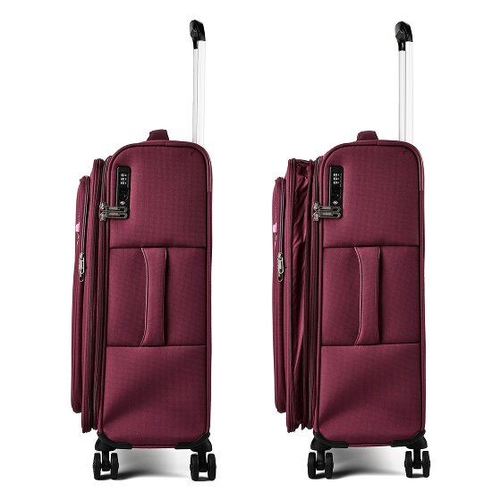 American Tourister Cloudrider 4 wielen Trolley M 67 cm met uitbreidingsplooi