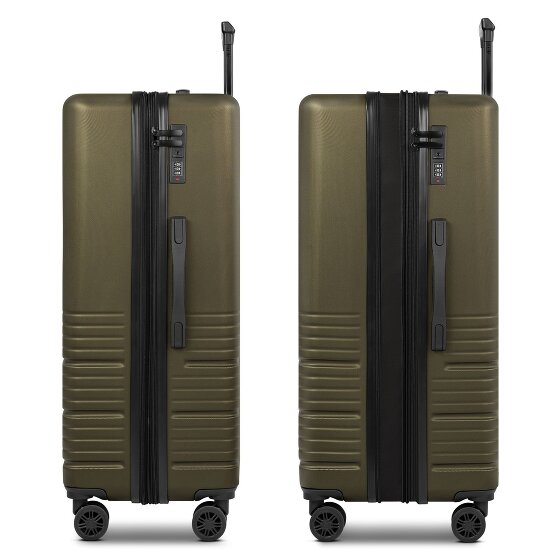 camel active Hanoi 4 wielen Trolley L 78 cm met uitbreidingsplooi