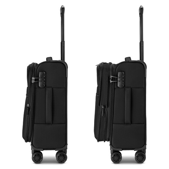 bugatti Valencia Soft 4 wielen Cabinewagen S 55 cm met uitbreidingsplooi
