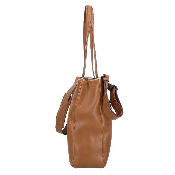 Plevier Power Shopper Tas Leer 43.5 cm Laptop compartiment
