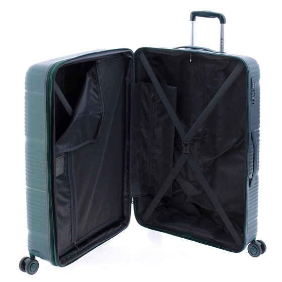 Gladiator 0800 4 wielen Trolley 76 cm met uitbreidingsplooi