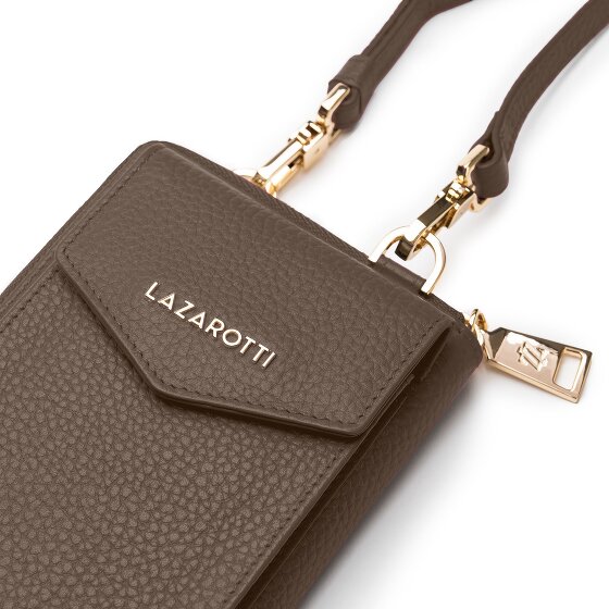 Lazarotti Bologna Leather Mobiel telefoonhoesje Leer 11 cm