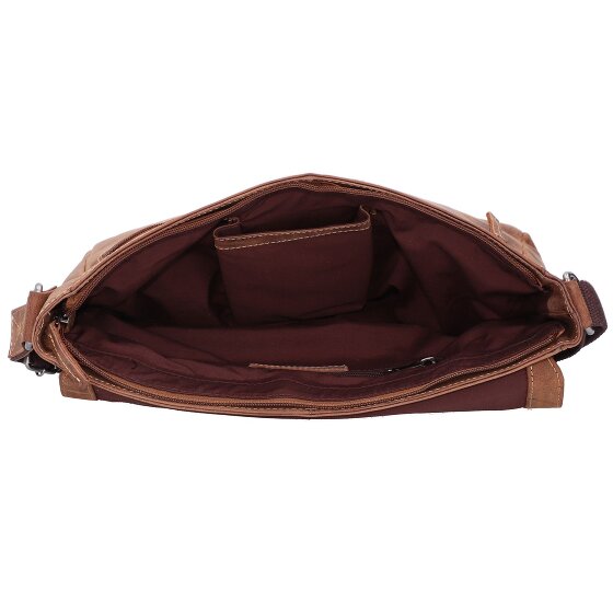 Greenburry Vintage Originele Schoudertas Leder 32 cm