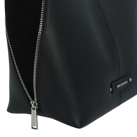 Karl Lagerfeld Behind the Seams Shopper Tas Leer 34 cm met uitbreidingsplooi